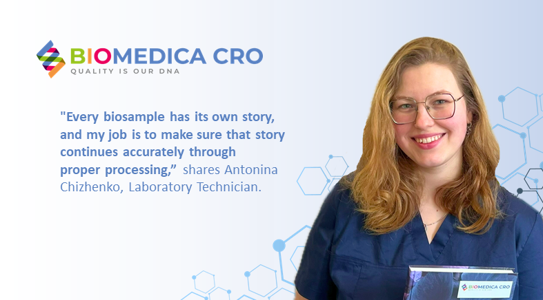A Day in the Laboratory & Biosample Management — Antonina Chizhenko, Laboratory Technician at BIOMEDICA CRO 🧪 🔬