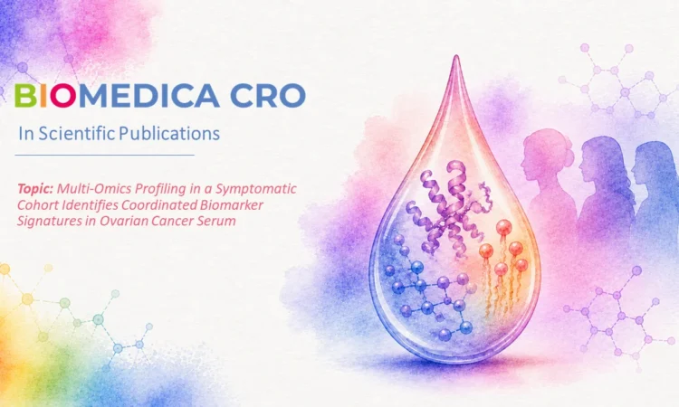 BIOMEDICA CRO supports ovarian cancer research with high-quality serum biospecimens, prospective collection, and 48,000+ banked human biospecimens